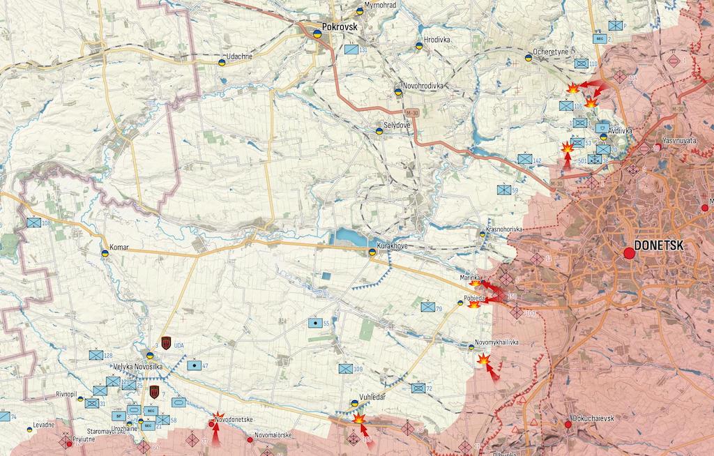 Росія наступає по всій лінії фронту: понад 90 атак за добу 20231012072228-8670