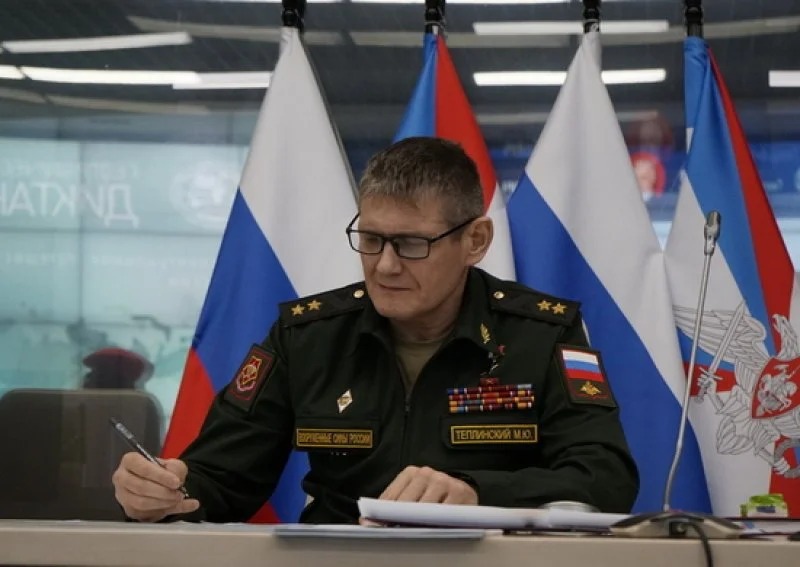 Путін змінив командувача військ, що знаходяться на Херсонському напрямку теплинський