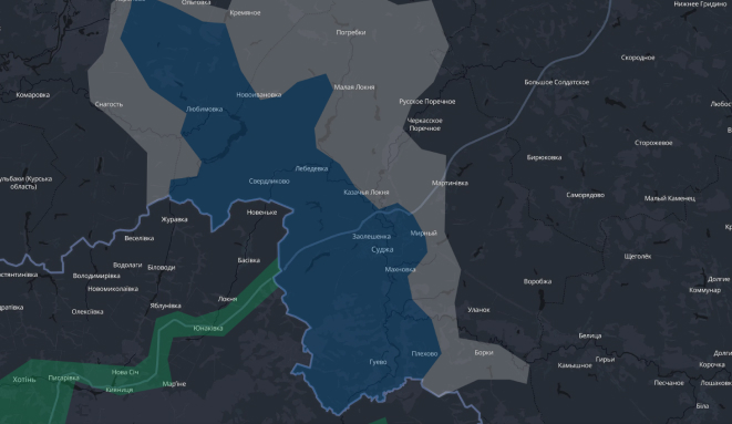 Оновлена карта бойових дій у Курській області Оновлена-карта-бойових-дій-у-Курській-області-2